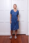 POPPY DRESS - blue nomad